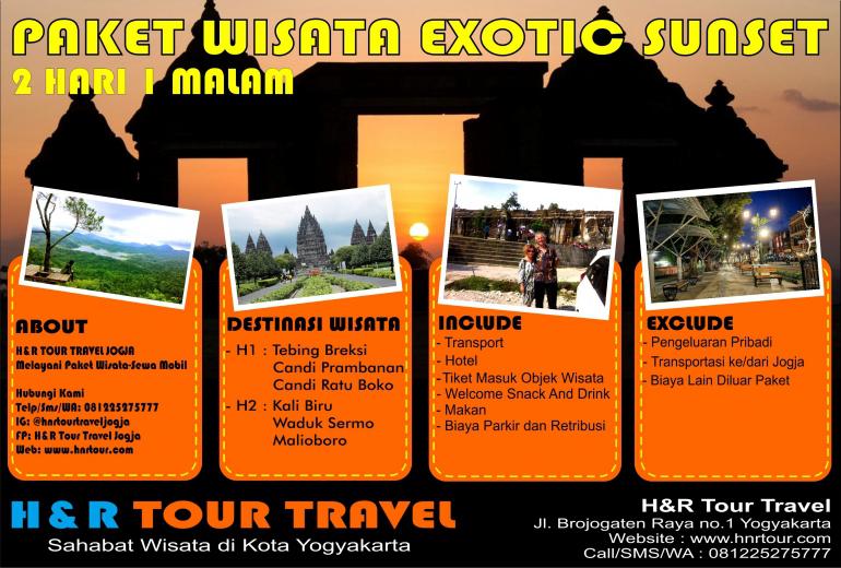 Paket Wisata Exotic Sunset